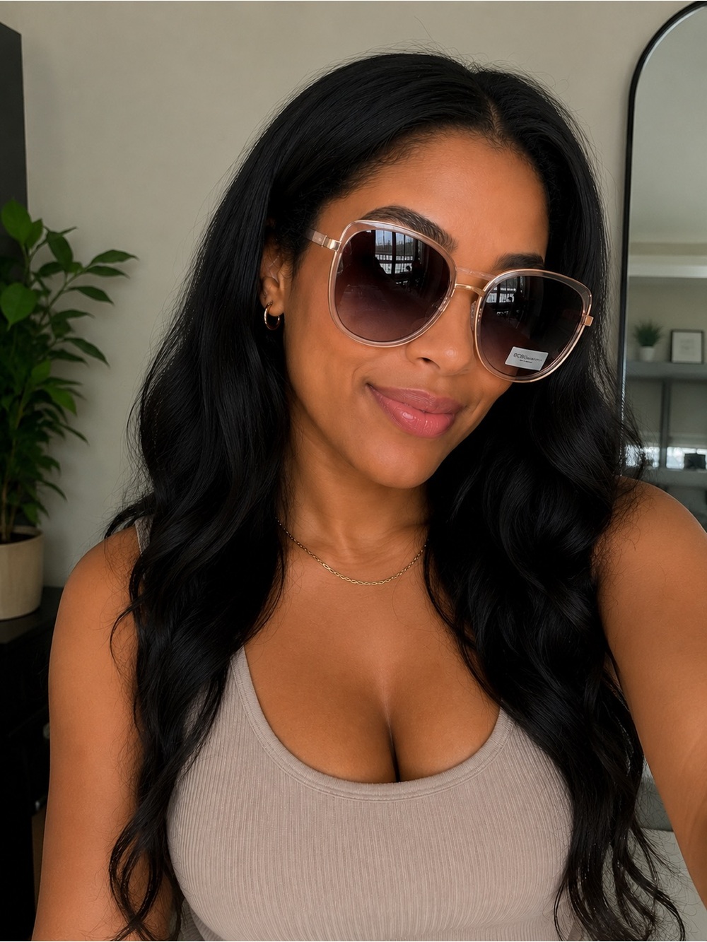 BCBGeneration Woman’s Oversized Sunglasses